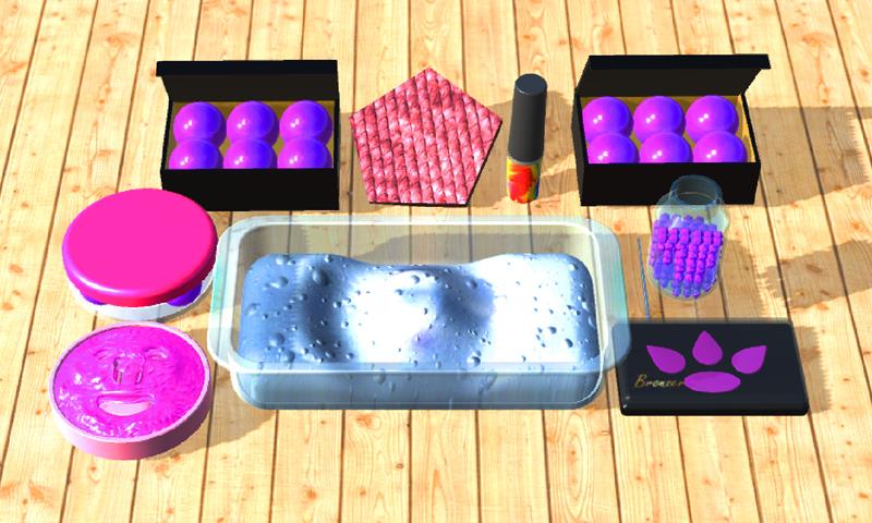 Makeup Slime Game! Relaxation スクリーンショット 1