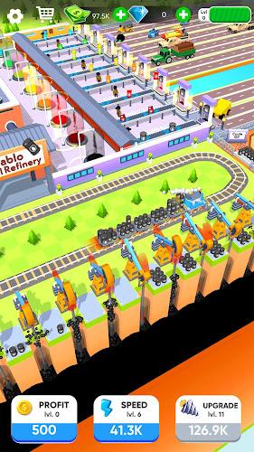 Oil Mining 3D - Petrol Factory Ảnh chụp màn hình 1