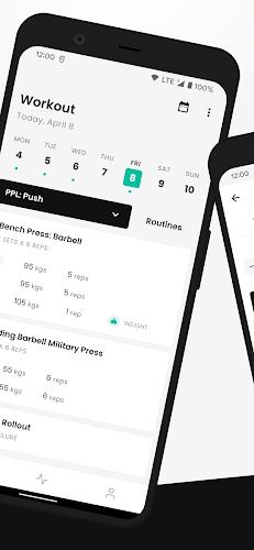 FitHero - Gym Workout Tracker Ekran Görüntüsü 1