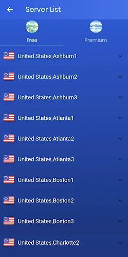 USA VPN - Turbo Fast VPN Proxy Schermafbeelding 1