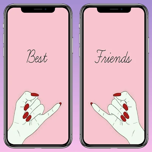 BFF Best Friend Wallpaper  - B 螢幕截圖 0