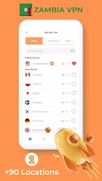 Zambia VPN - Private Proxy Capture d'écran 2