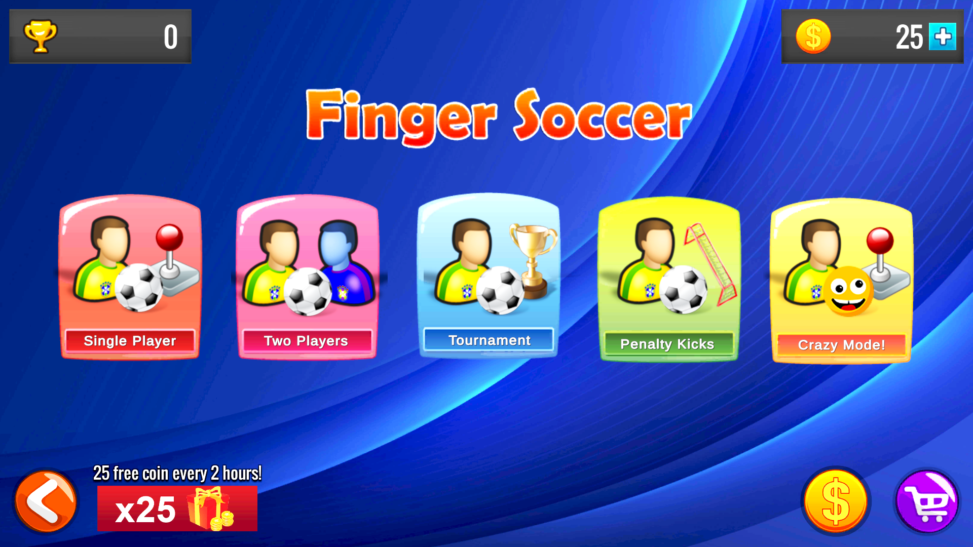 Finger Soccer ภาพหน้าจอ 0