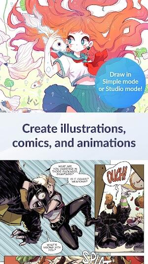 Clip Studio Paint Captura de pantalla 1
