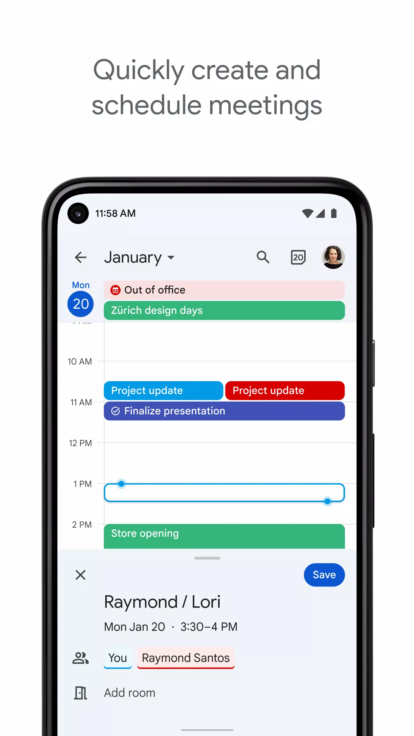 Google Calendar Tangkapan skrin 1