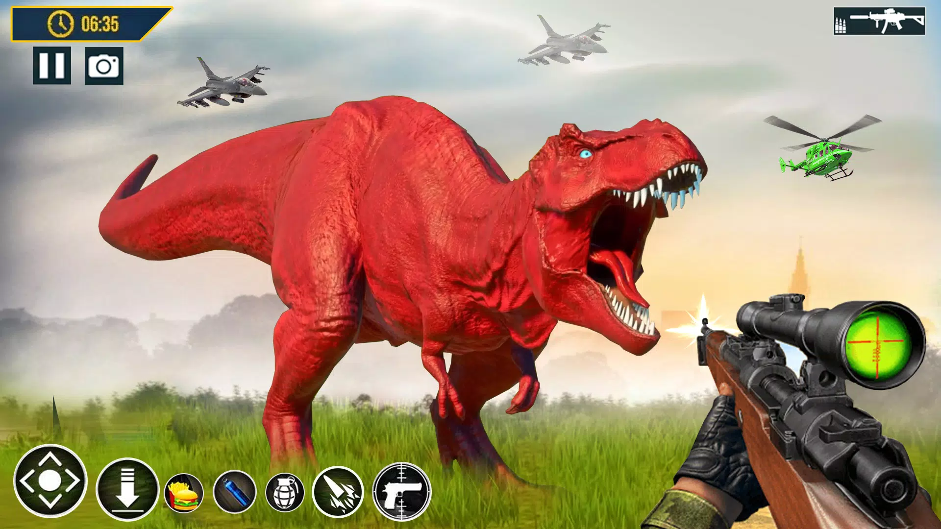 Wild Dino Hunting Deer hunter Tangkapan skrin 1