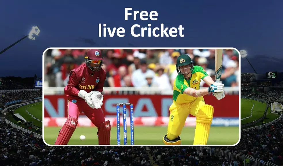 Live Cricket TV HD - Live Cricket Matches Captura de tela 0