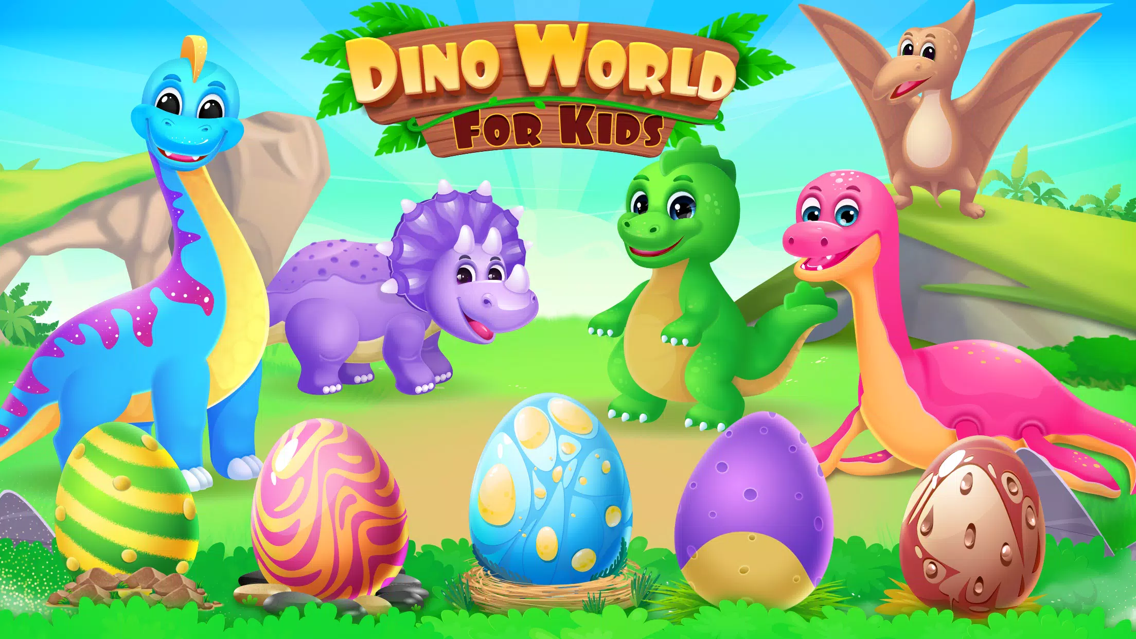 Dino World Jurassic for Kids स्क्रीनशॉट 0