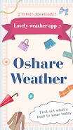 OshareWeather - For cute girls Capture d'écran 0