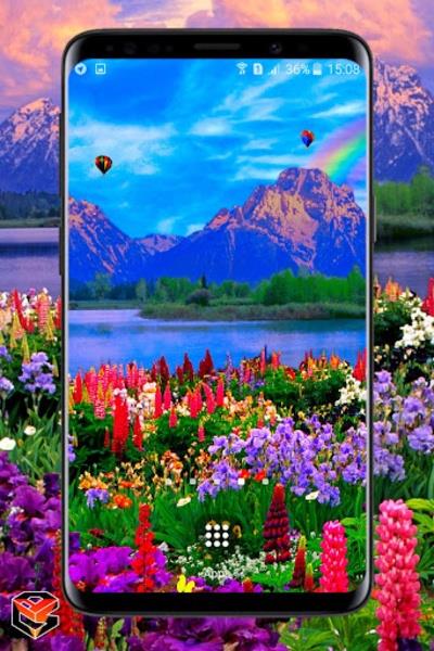 Valley of Flowers live wallpaper Zrzut ekranu 2