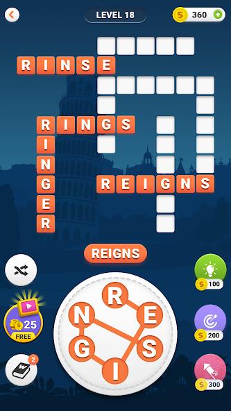 Word Search: Crossword puzzle Mod应用截图第2张