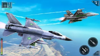 Combat Fighting Airplane Games スクリーンショット 2