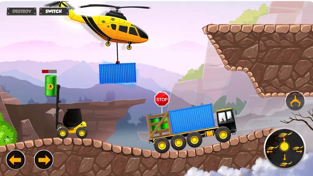 JCB Construction Truck Games Ekran Görüntüsü 3