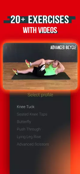 Abs Workout: Six Pack at Home Tangkapan skrin 2
