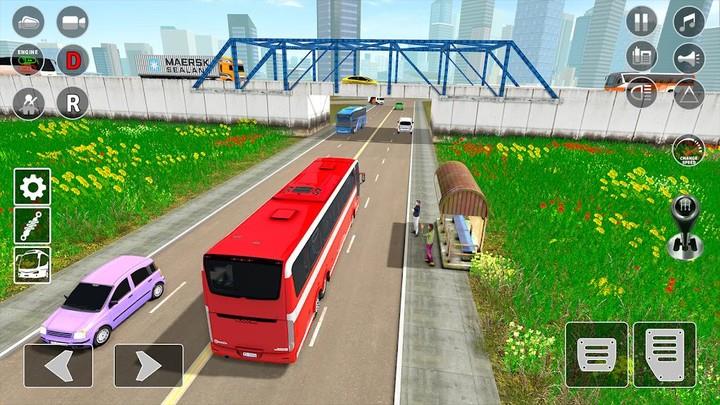 Bus Simulator Bus Driving Game ဖန်သားပြင်ဓာတ်ပုံ 0