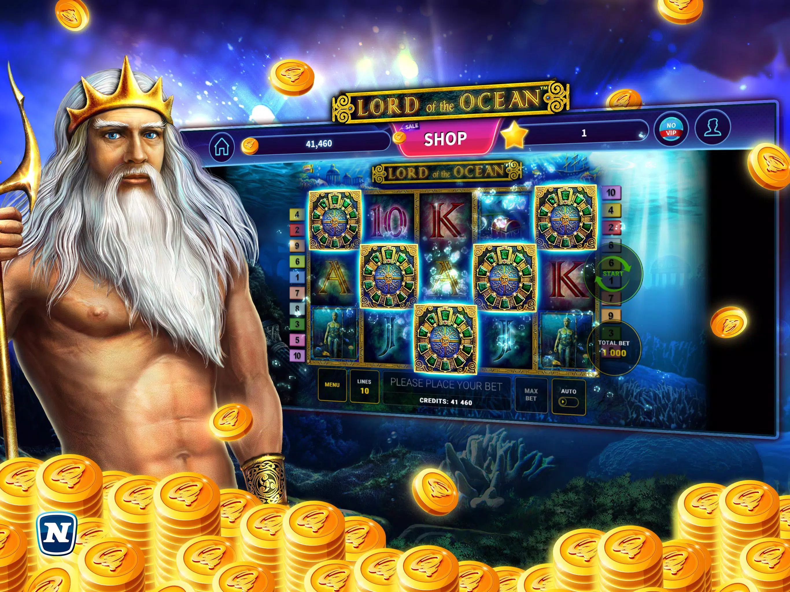 Lord of the Ocean™ Slot 螢幕截圖 3