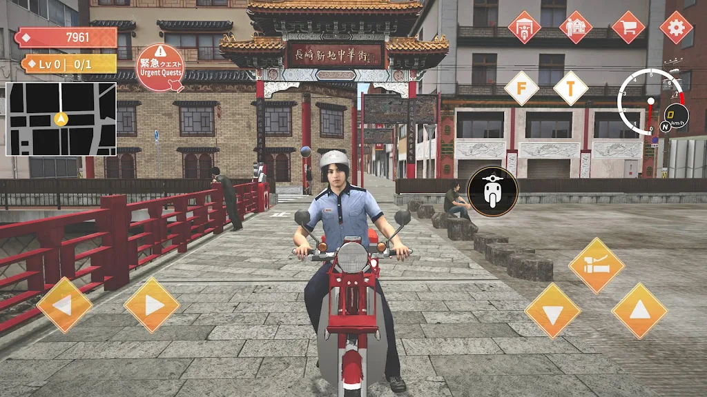 Japan Postman Moto Simulator应用截图第0张