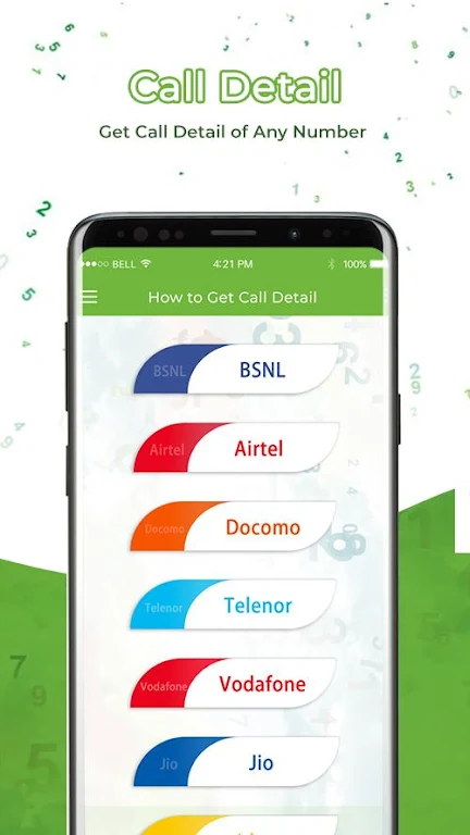 Any Number Call Detail App Zrzut ekranu 1