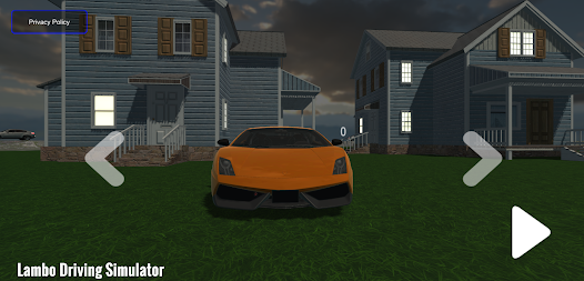 Lamborghini Driving Simulator Ekran Görüntüsü 1