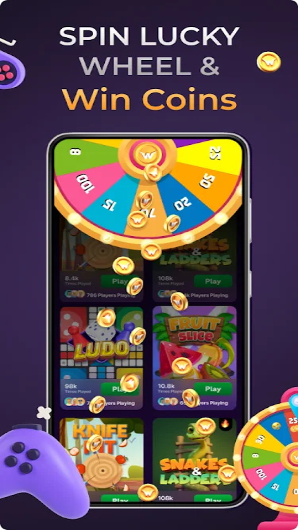 Schermata WinFree: Play & Earn WinCoins 0