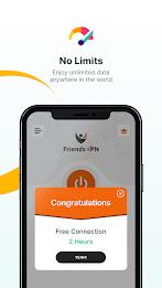 FriendsVPN - Fast & Secure VPN 螢幕截圖 3