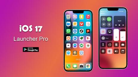 iOS 17 Launcher Pro Schermafbeelding 0