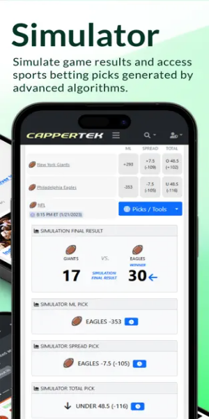 CapperTek Sports Betting Tools Tangkapan skrin 0