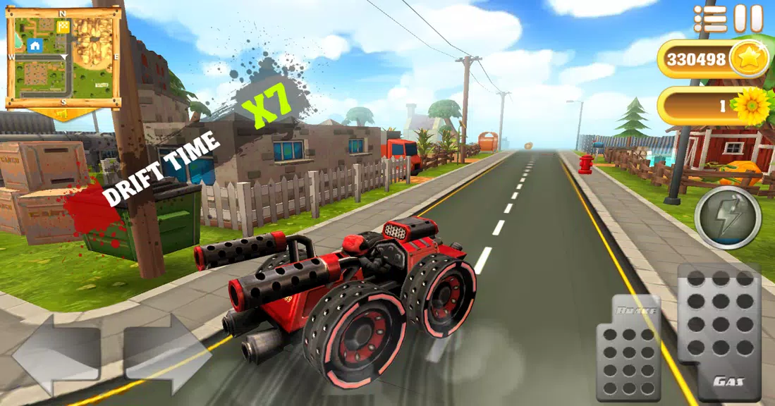 Cartoon Hot Racer 3D Ảnh chụp màn hình 2