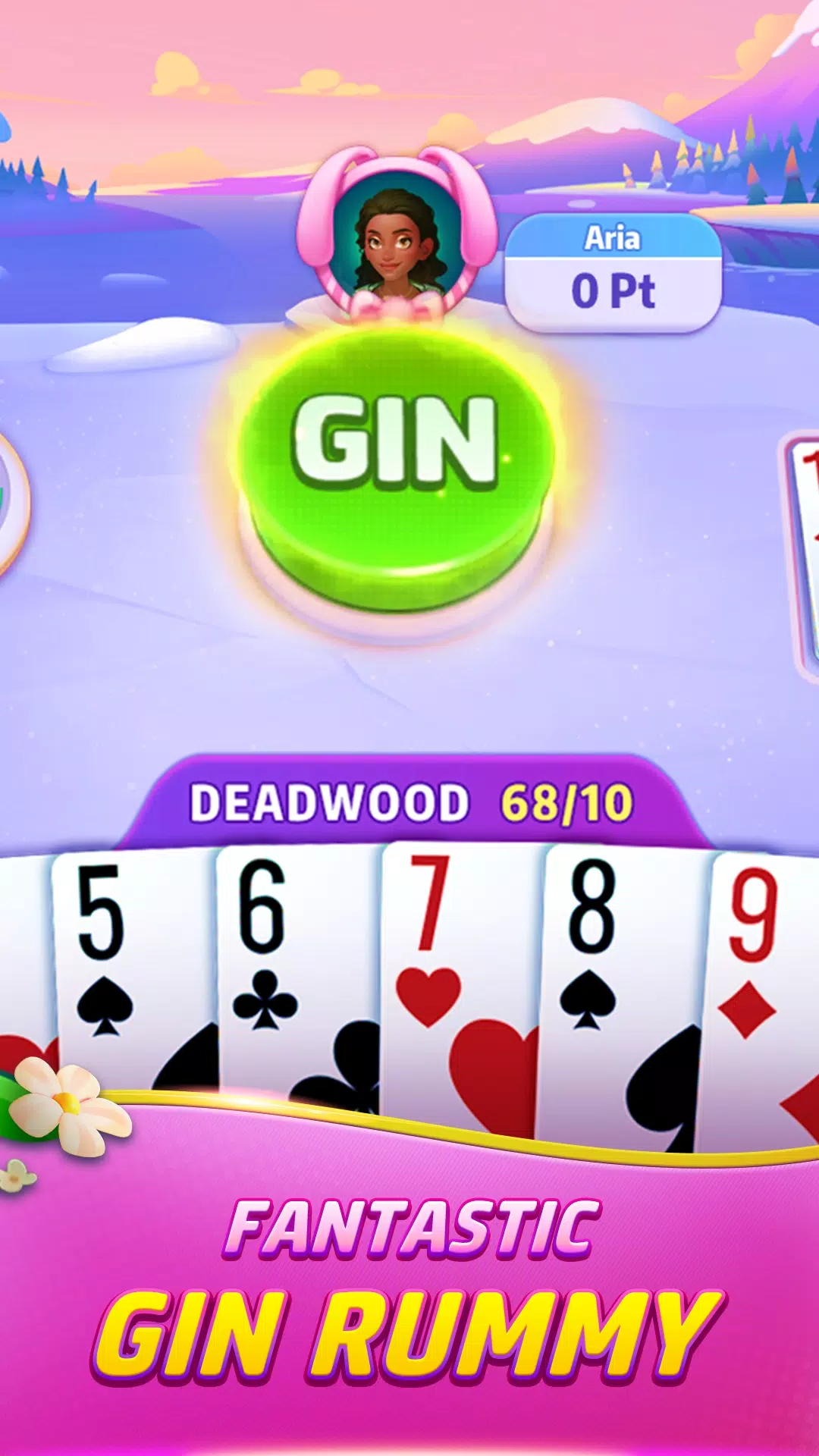 Gin Rummy Frenzy Zrzut ekranu 3