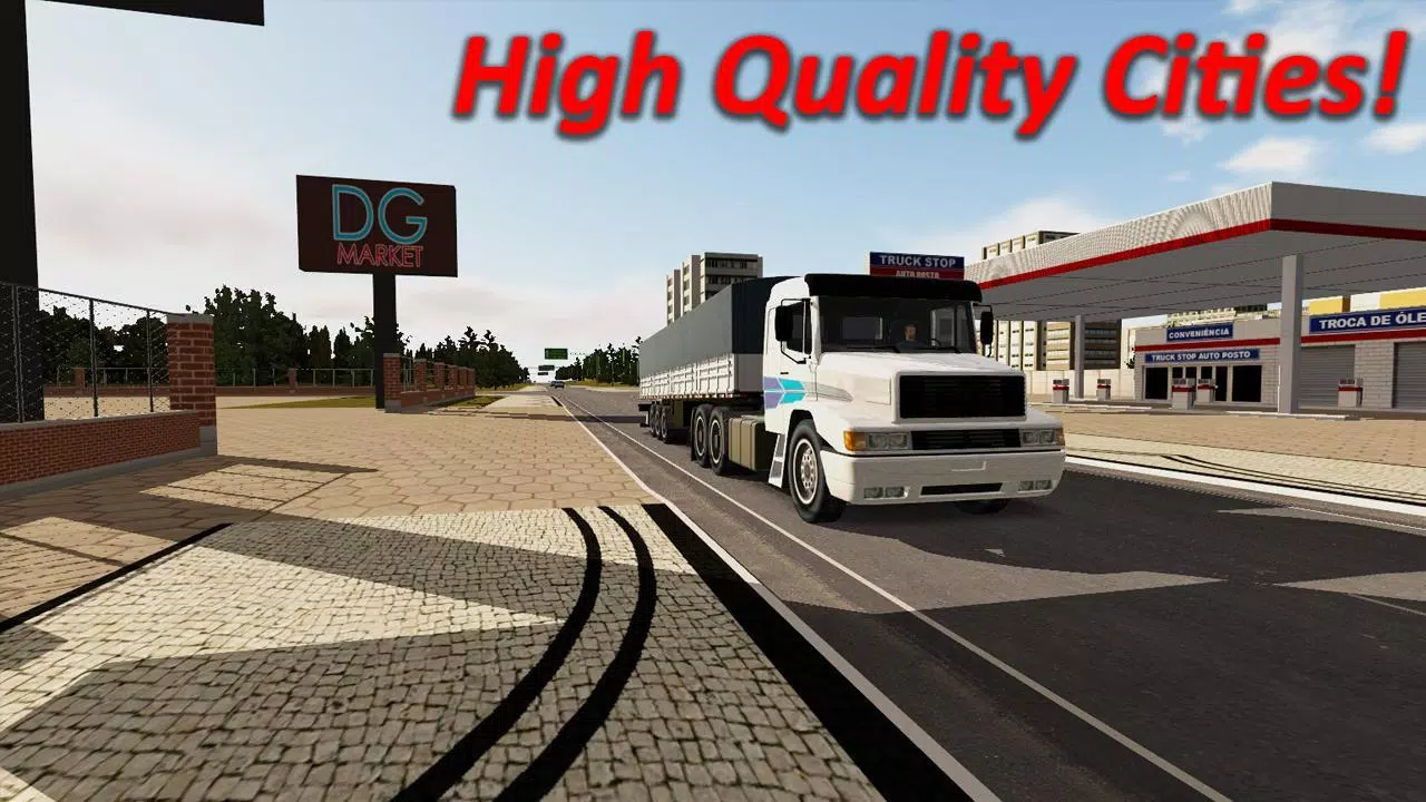 Heavy Truck Simulator Schermafbeelding 1