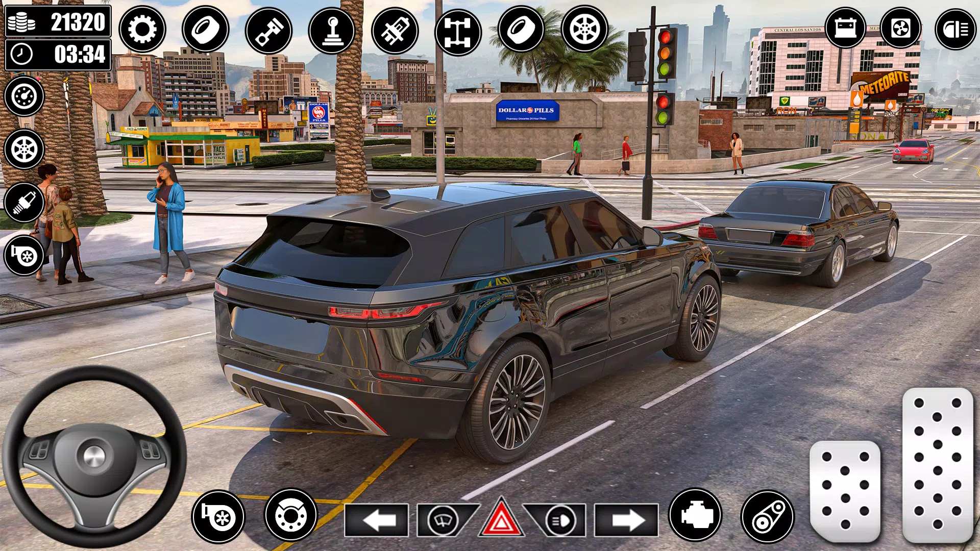 Real Car Driving School Games Captura de pantalla 1