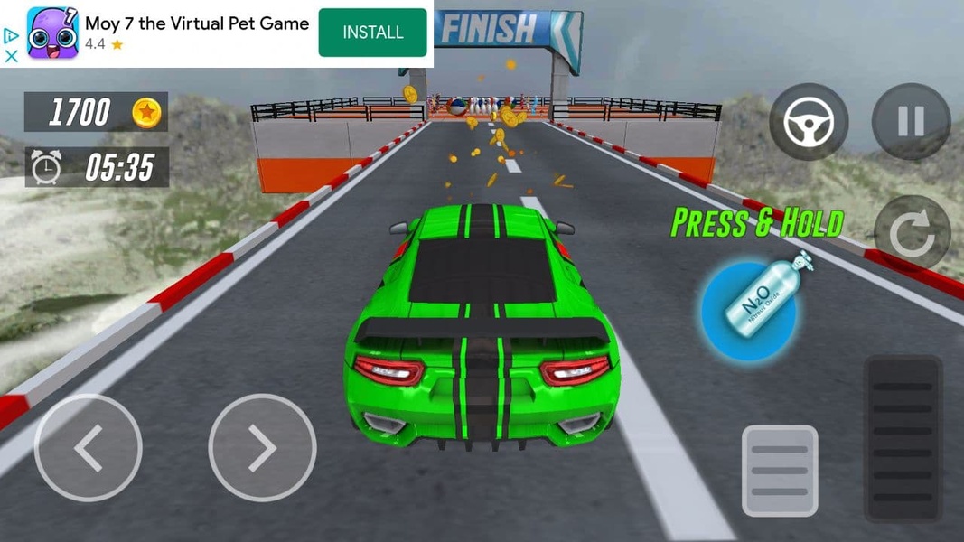 Superhero Car: Mega Ramp Games Скриншот 0