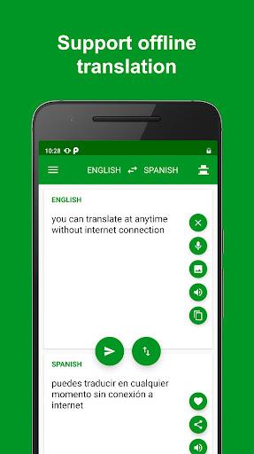 Schermata Spanish - English Translator 1