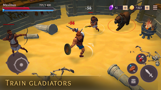 Gladiators: Survival in Rome Mod ภาพหน้าจอ 0