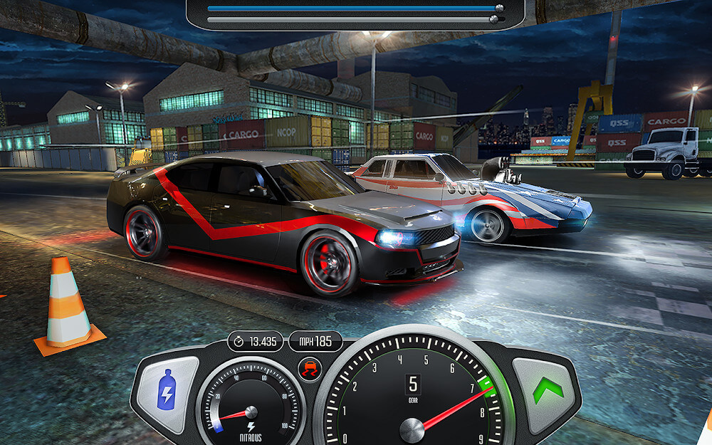 Top Speed: Drag & Fast Racing Mod Tangkapan skrin 0