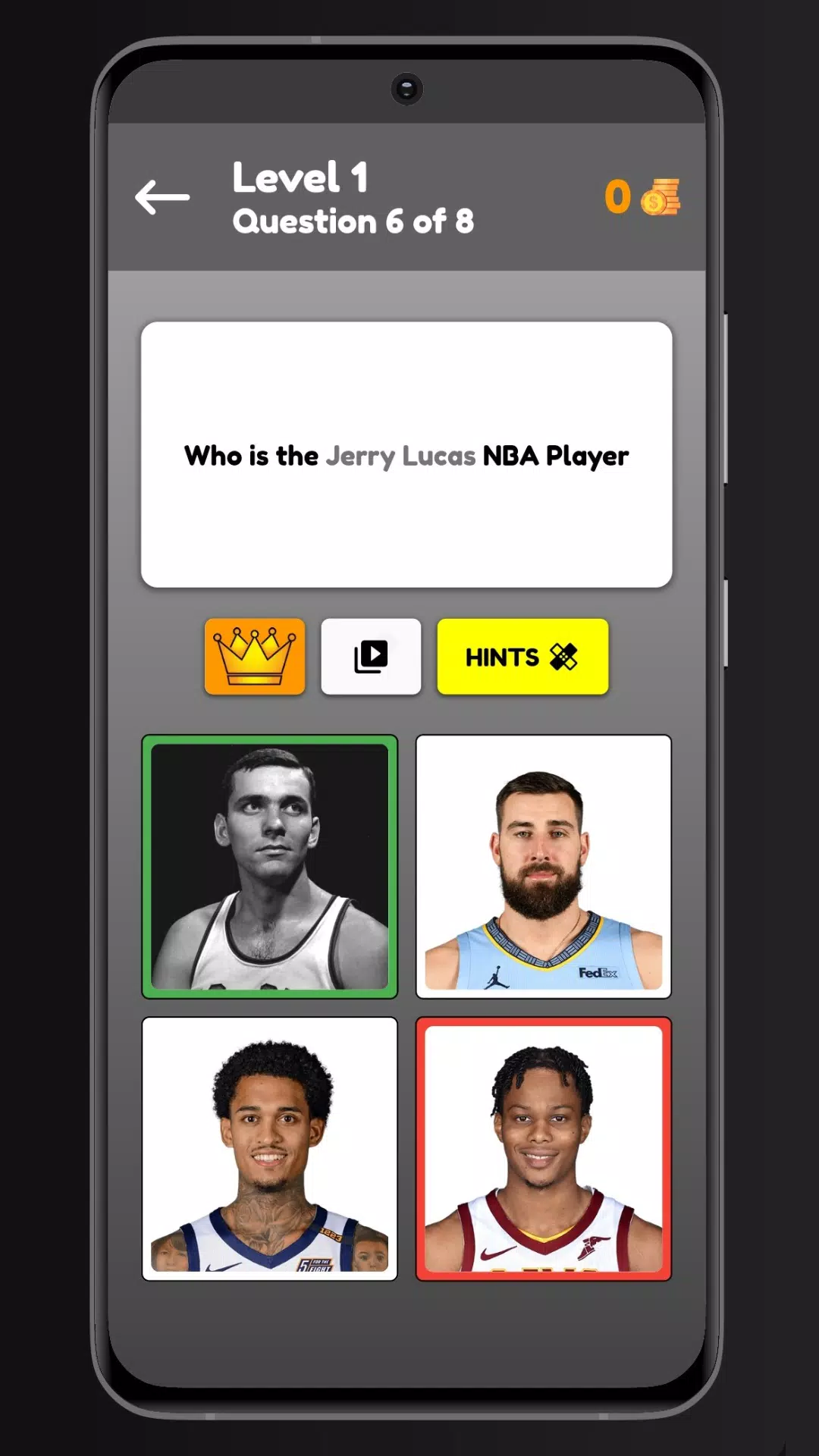 Basketball Quiz - NBA Quiz Ảnh chụp màn hình 1