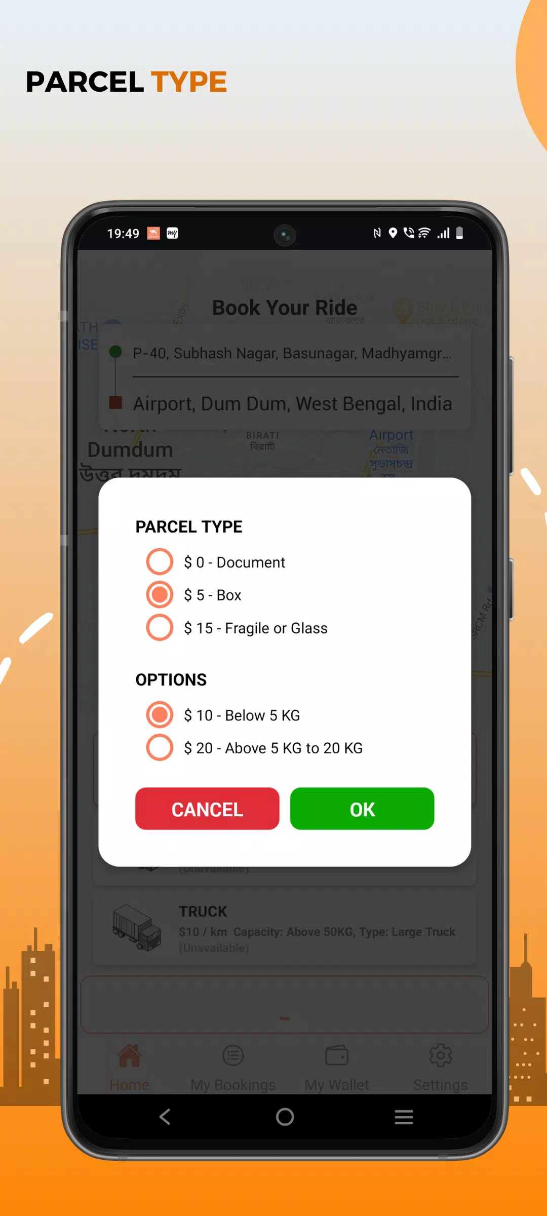 Schermata Exicube Delivery 1