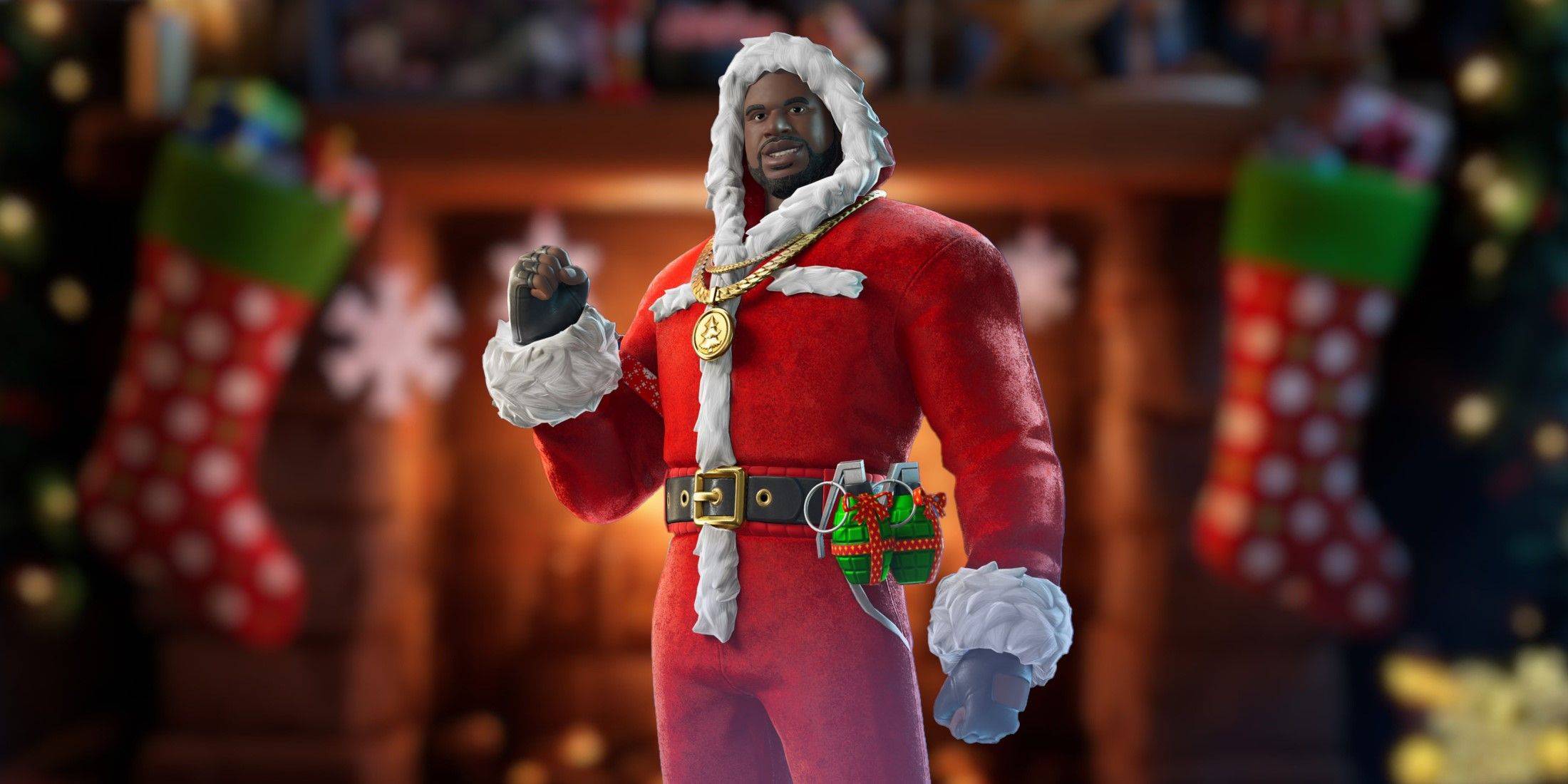 Fortnite: Jak zdobyć skórę Santa Shaq