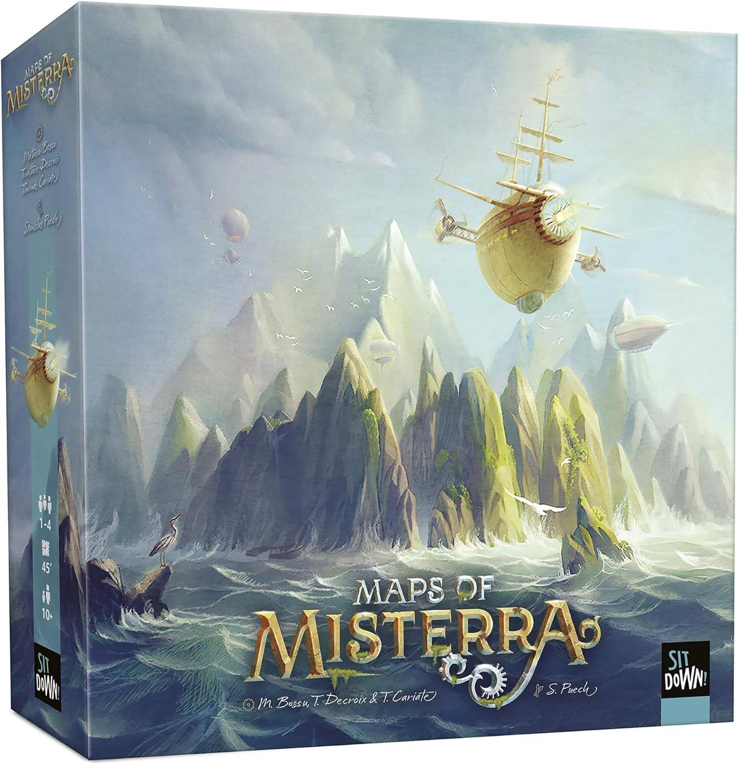 Amazon sta facendo una vendita di giochi da tavolo su mappe di Misterra per $ 12,99