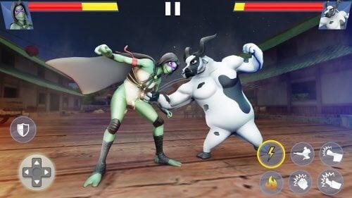 Kung Fu Animal: Fighting Games Capture d'écran 1