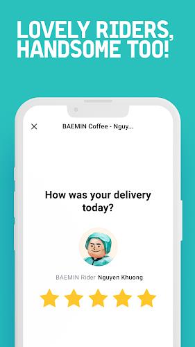 Schermata BAEMIN - Food delivery app 1