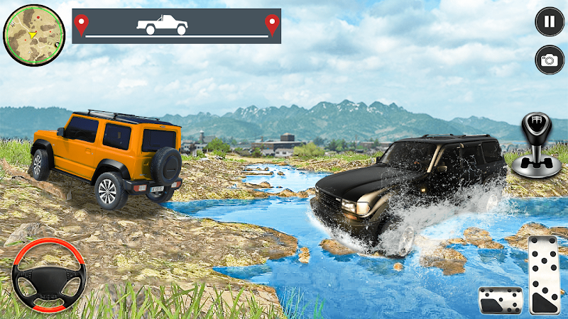 4x4 Turbo Jeep Racing Mania ภาพหน้าจอ 1