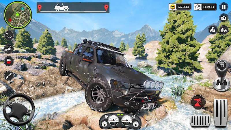 Offroad Driving 3d- Jeep Games Schermafbeelding 2