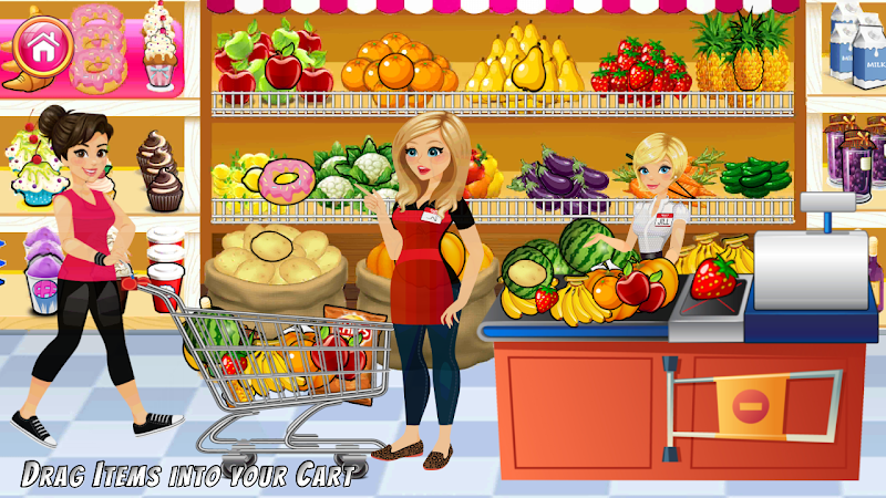 Supermarket Shopping Mall Game スクリーンショット 3