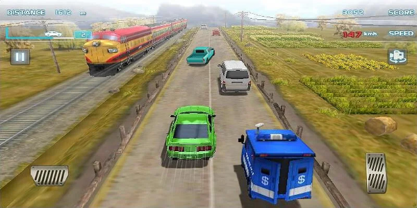 Turbo Driving Racing 3D ภาพหน้าจอ 2