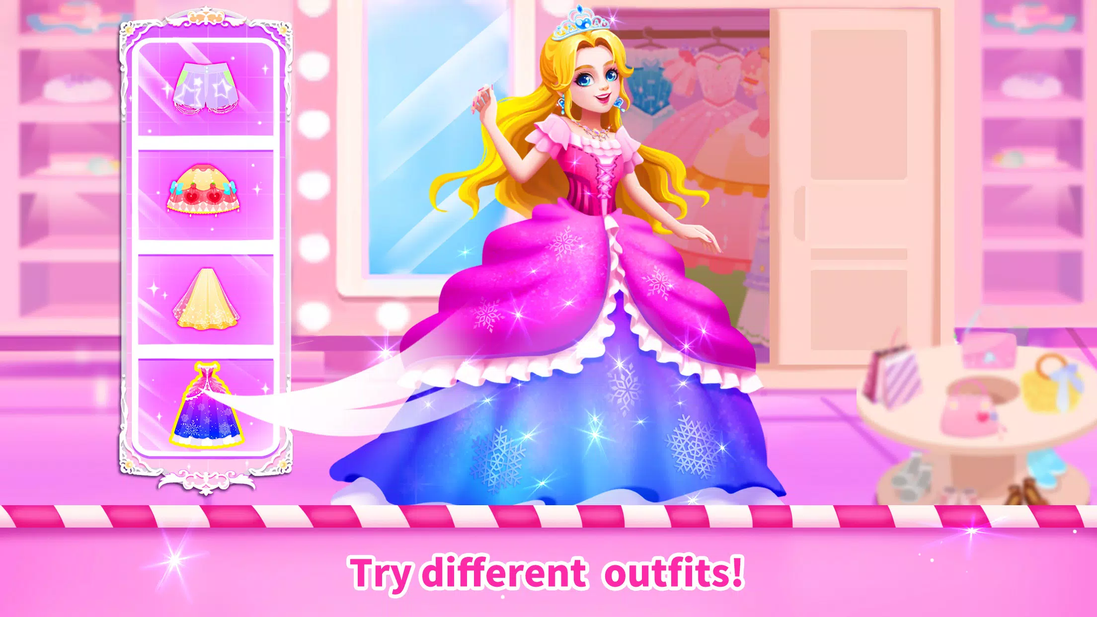 Little Panda: Doll Dress up স্ক্রিনশট 1