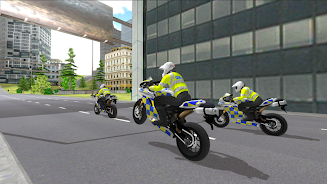 Police Motorbike Simulator 3D স্ক্রিনশট 1