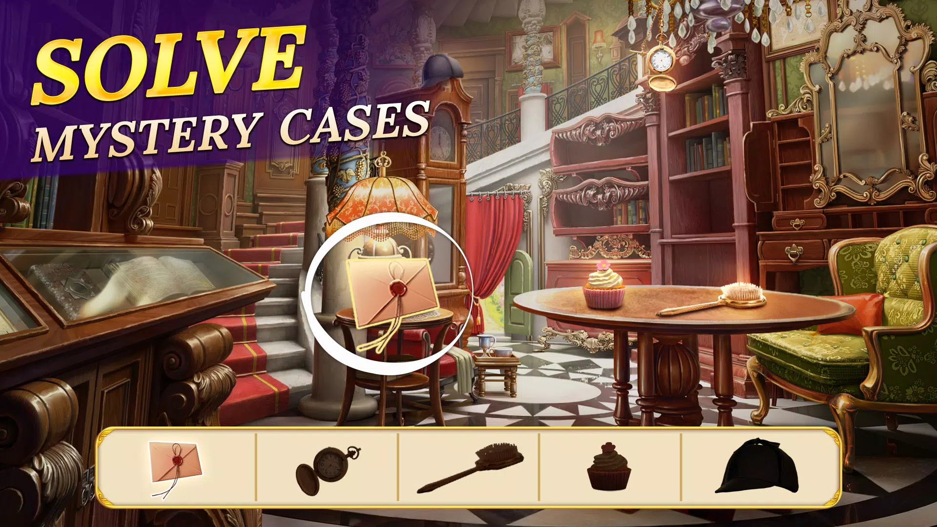 Sherlock・Hidden Object Mystery Tangkapan skrin 3