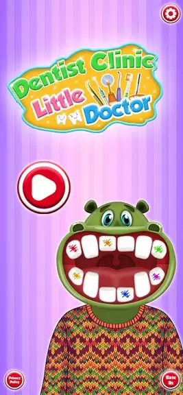 Hippo’s Doctor : Dentist Games Screenshot 2