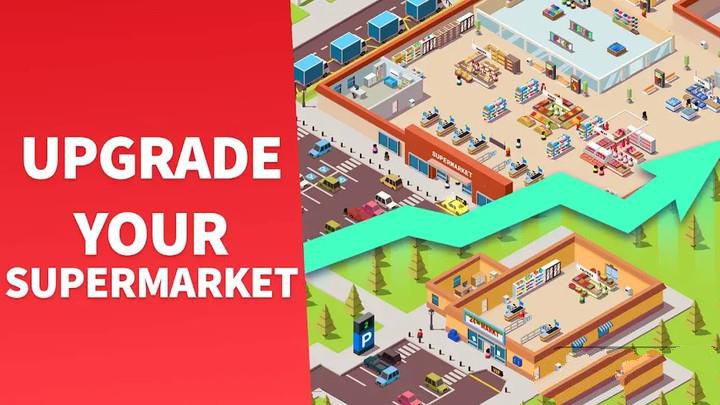 Idle Supermarket Tycoon Tiny Shop Game Скриншот 2